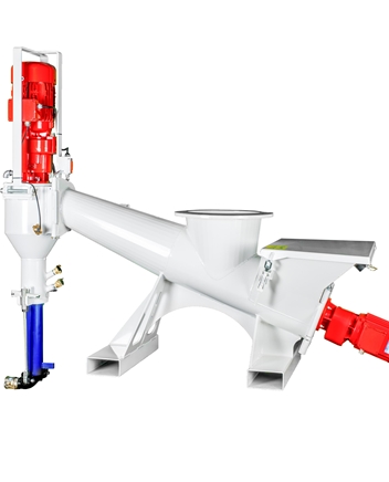 Die Silomischpumpe Silostar M von der Seite